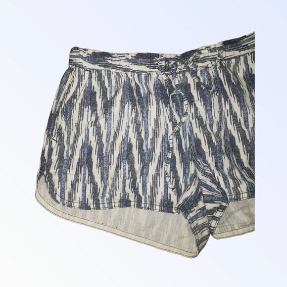 J.Crew printed linen pull on shorts geometic shorts XS style f1426 - Picture 4 of 5